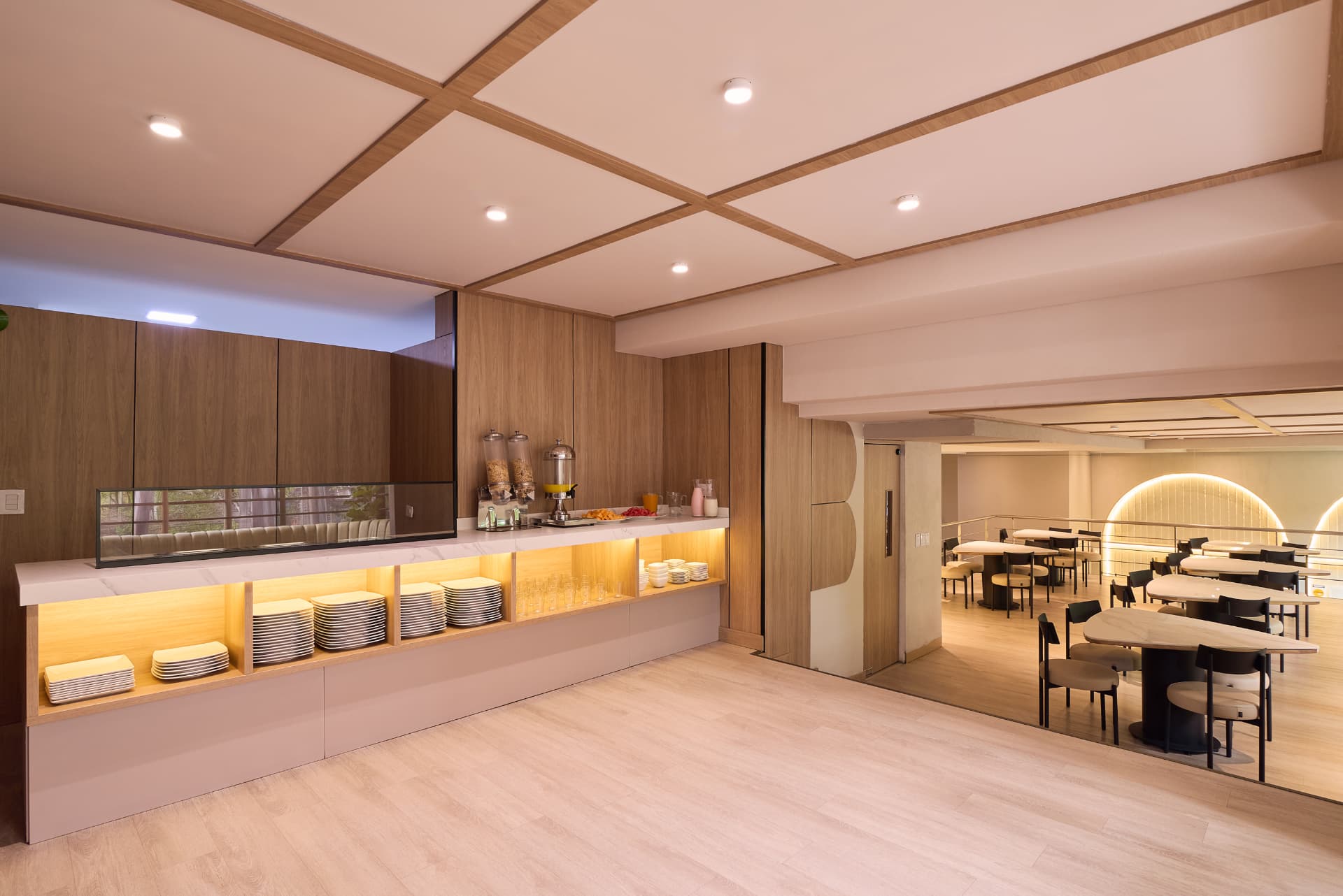 Restaurante y buffet del Hotel Lincoln