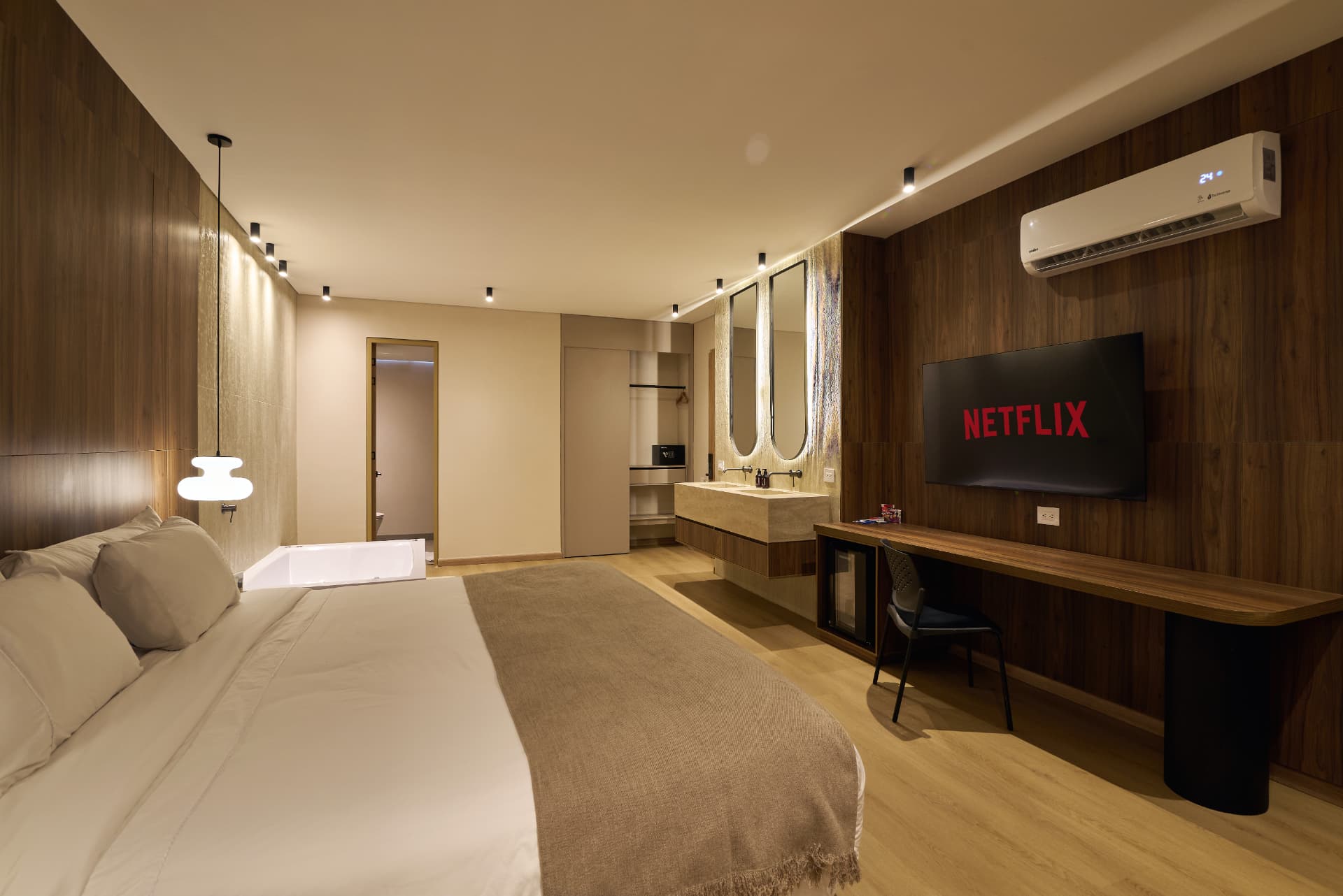 Habitación Junior Suite 1 con jacuzzi