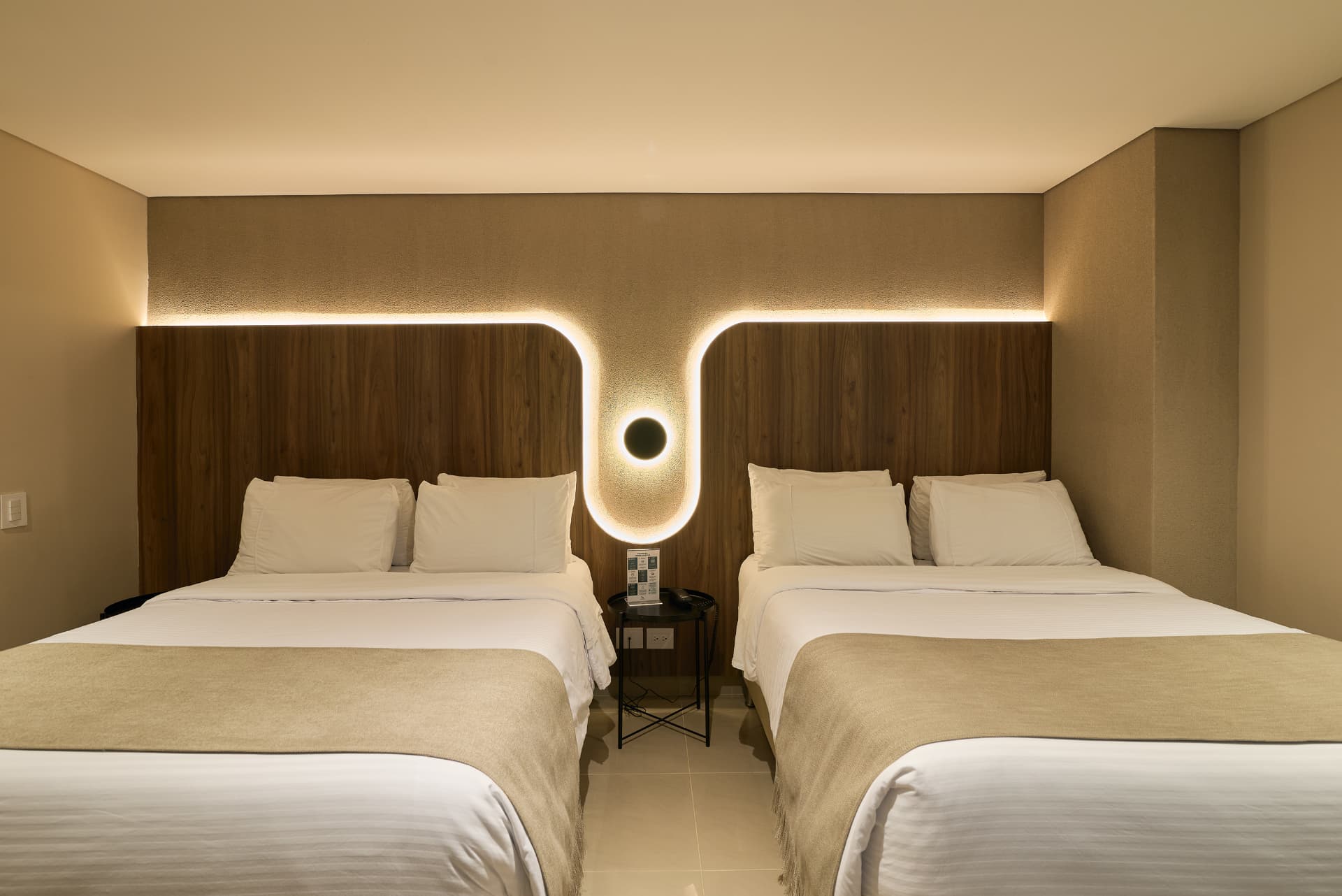 Habitación Doble Twin del Hotel Lincoln